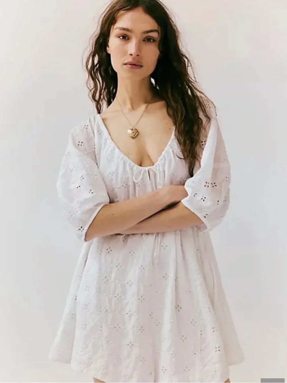 NWT Free People Bop Around Romper Size Small (Very oversized)